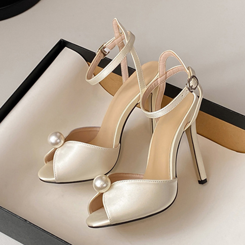 Women Shoes Ysl - Liyke High Quality Cozy Silk Peep