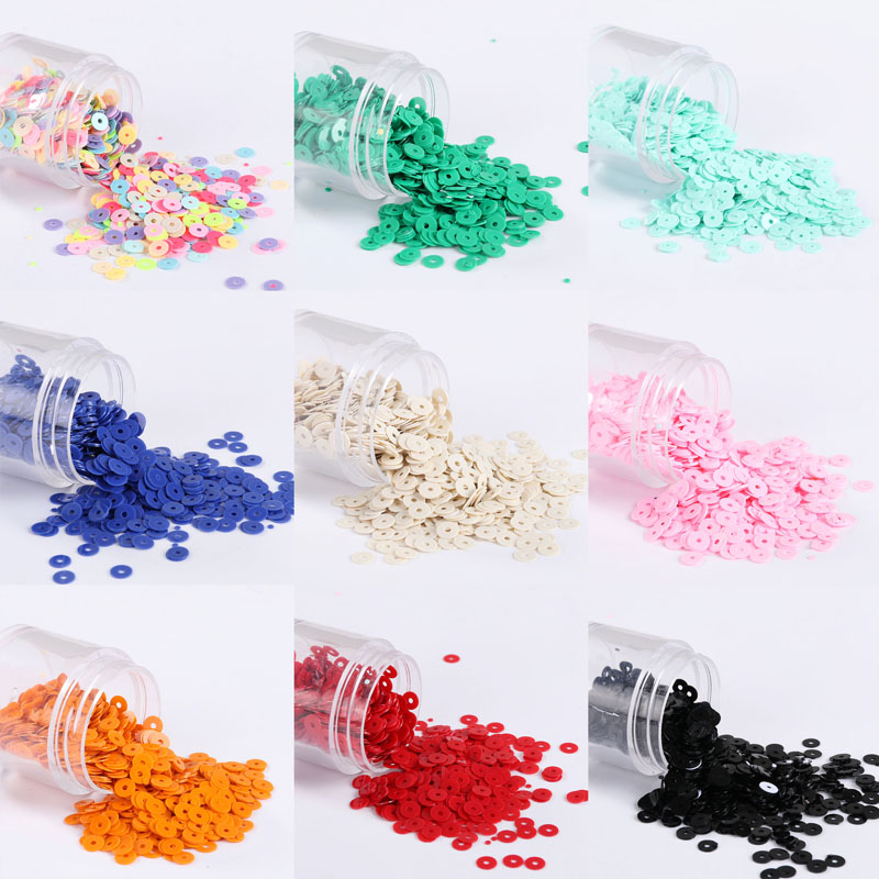 Women'S Shoes Ecco - 2000Pcs/Pack 4mm Solid Colors Sequin Flat