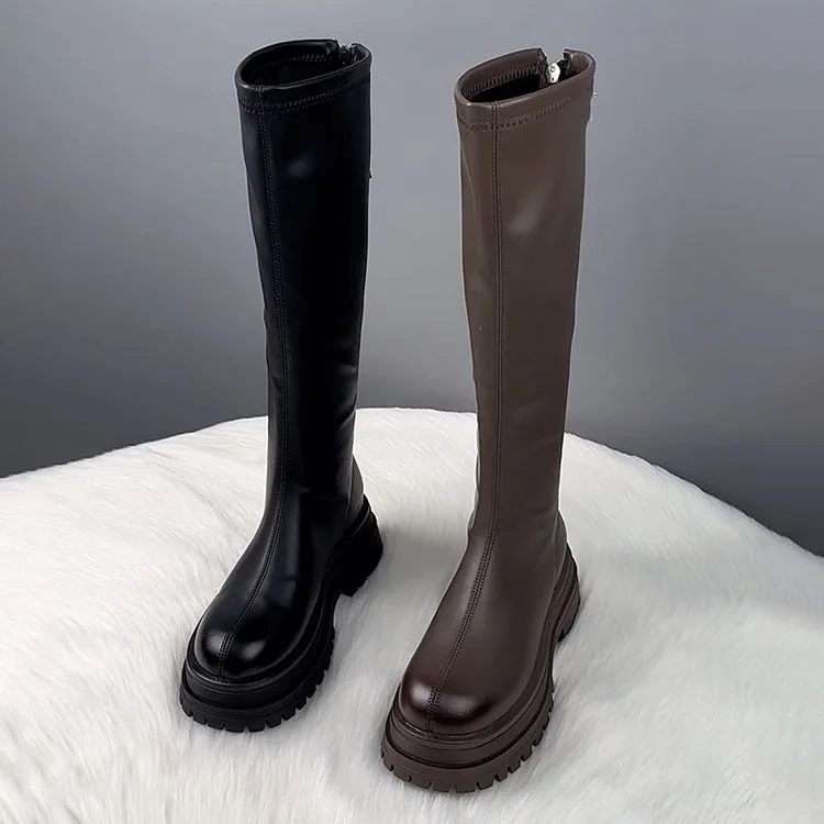 Women'S Shoes For Fall - Black Long Boots Women's Hot Sale