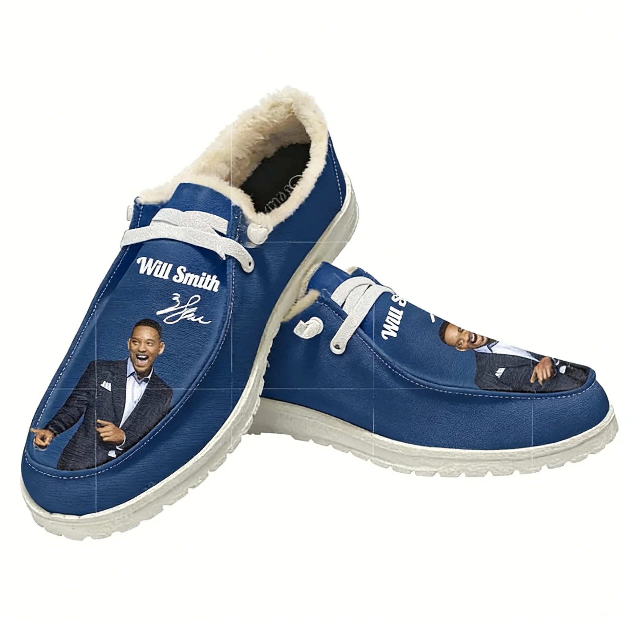 Oxford Lace Up Women - Will Smith Plush Casual Shoes Flat