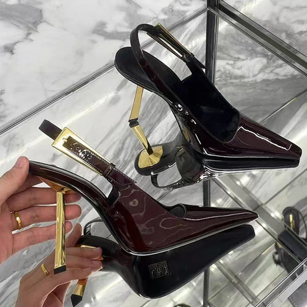 Women Shoes Ysl - New Autumn 2024 Square Toe Slim