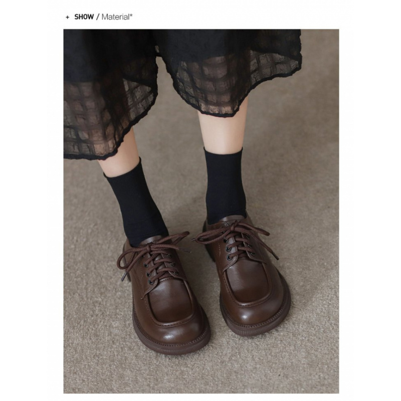 Oxford Lace Up Women - 2026 Spring/Autumn Lace-Up Loafers & Slip-On