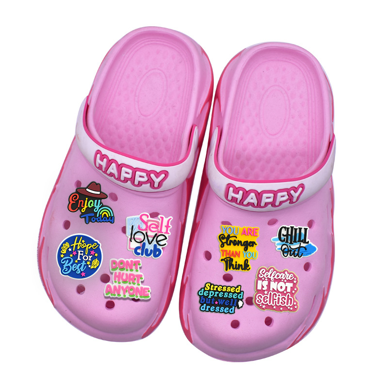 1/20Pcs Motivational Positive  - Women Shoes Kinds ulasan dan harga