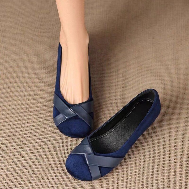 2026 New Women  Leather Loafer - Women Shoes Elegant ulasan dan harga