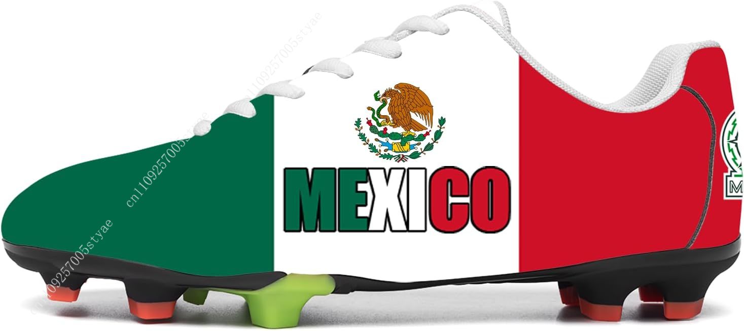 Mexico Flag Mexican Soccer Sho - Oxford Lace Up Women ulasan dan harga