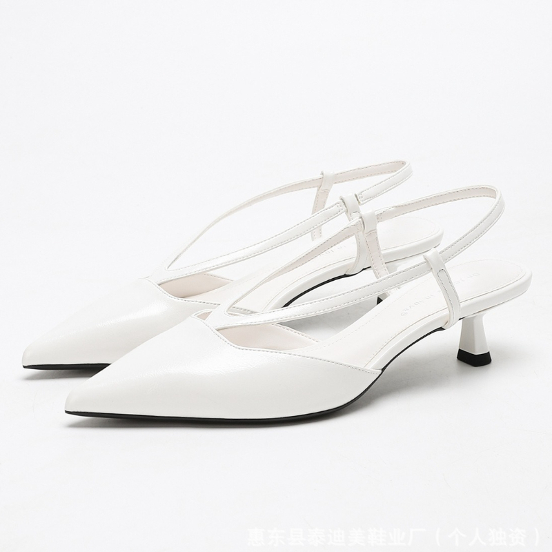 Sexy Pointed Toe Kitten Heel W - Women Shoes Elegant ulasan dan harga