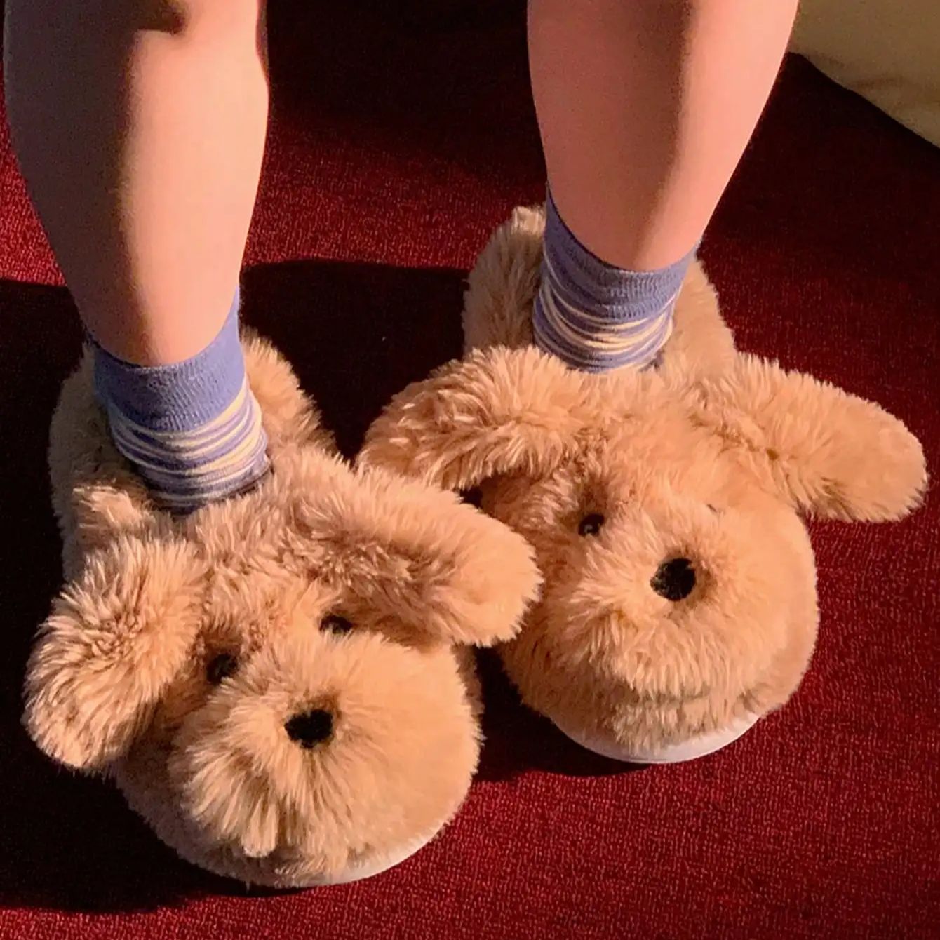 Women House Fur Slippers Casua - Women'S Shoes For Fall ulasan dan harga