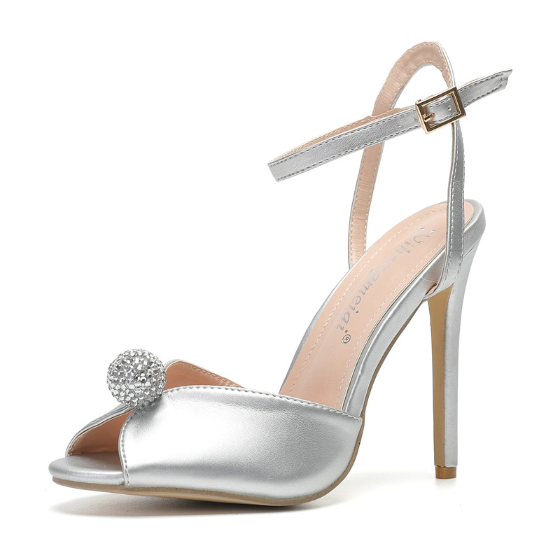 new Luxury Pearls Rhinestones  - Women'S Shoes Peep Toe ulasan dan harga