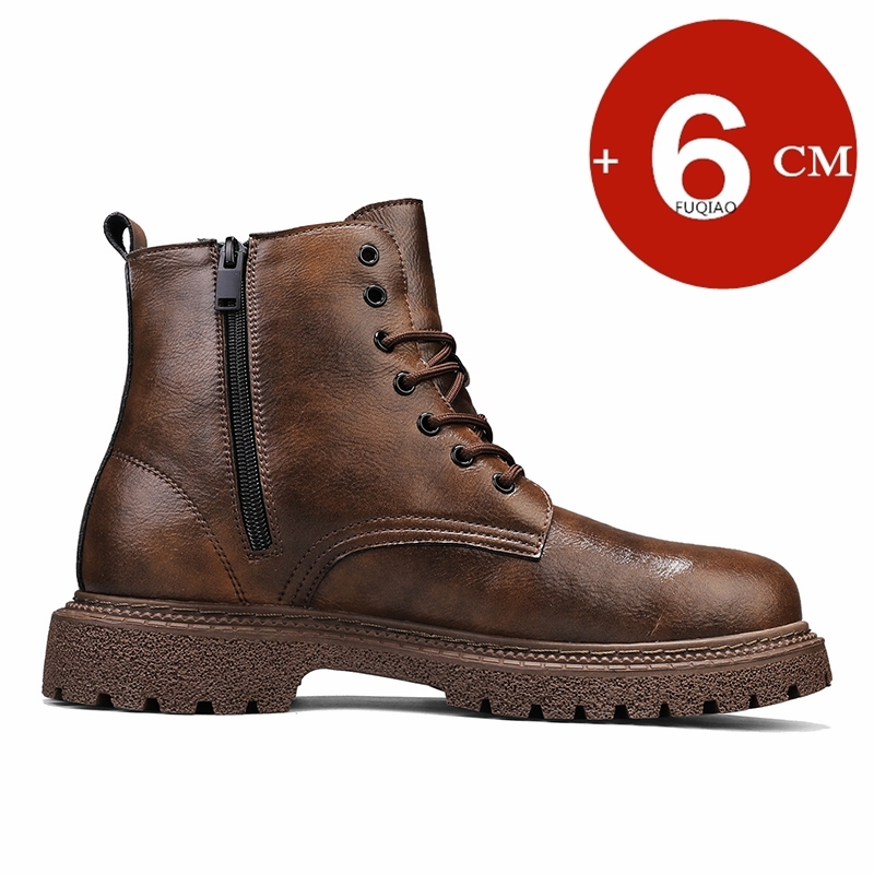 6cm Invisible Height Increasin - Suede Ankle Boot ulasan dan harga