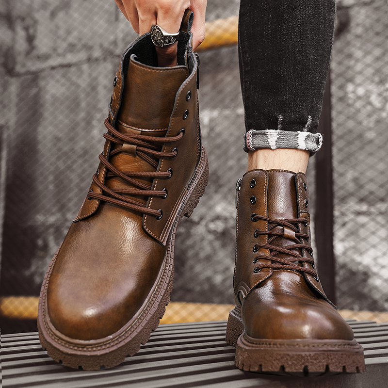 6cm Invisible Height Increasin - Suede Ankle Boot ulasan dan harga