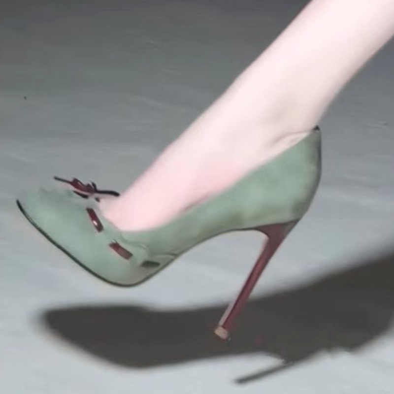 Temperament Super High Heel Si - Slingback Pumps Women ulasan dan harga