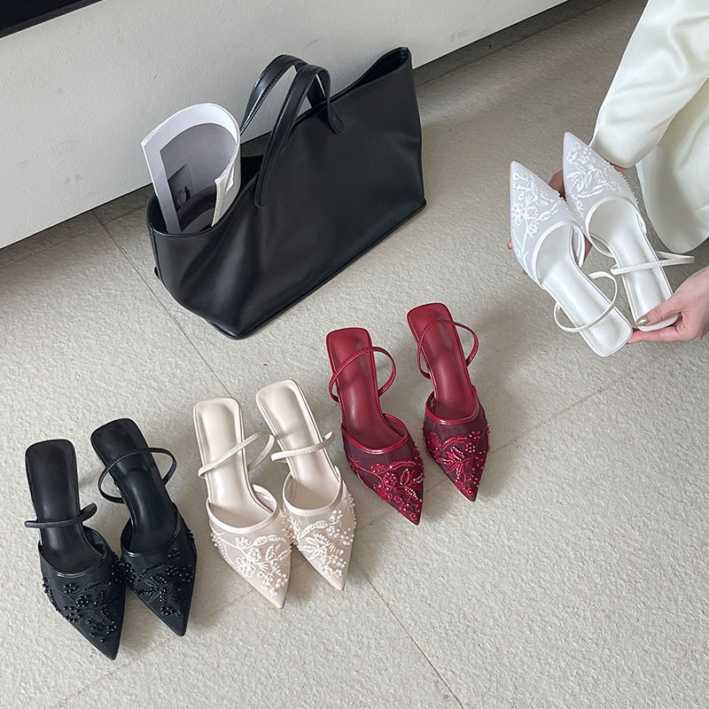 2026 Elegant Slingback Sandals - Women Shoes Branded ulasan dan harga