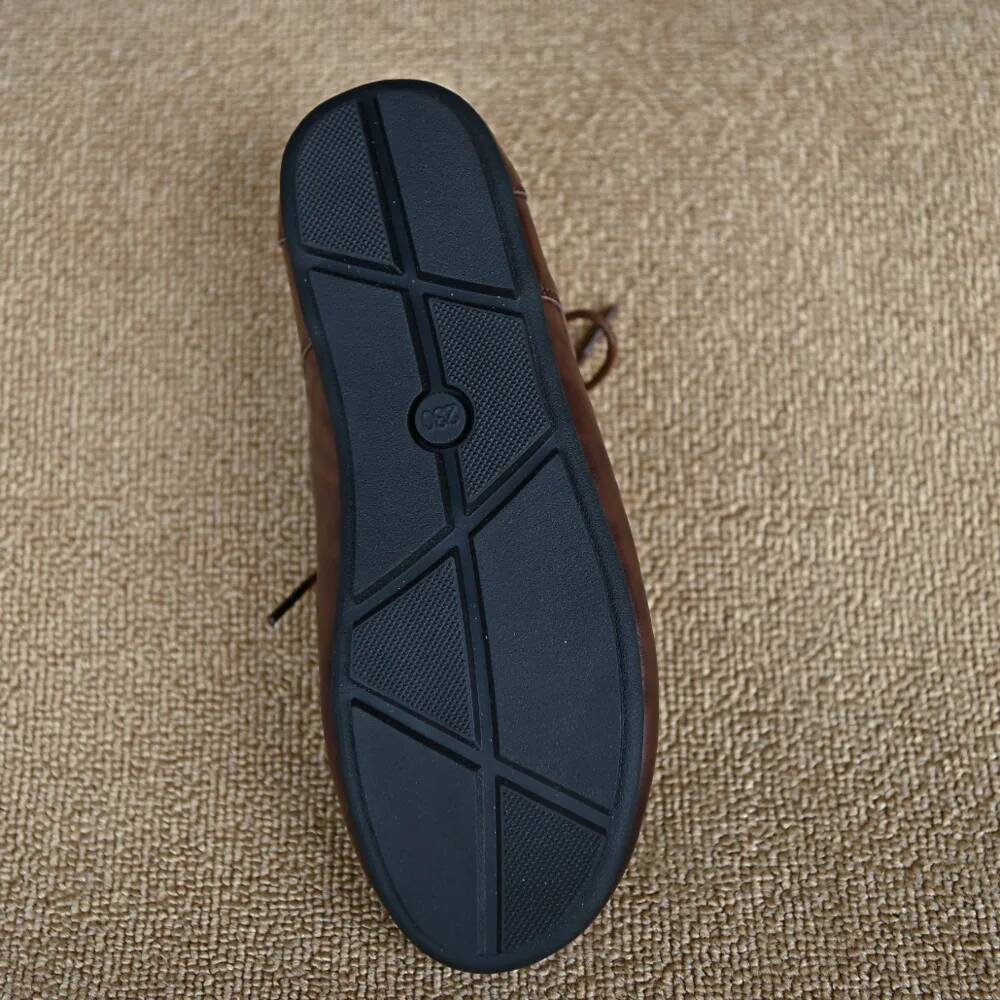 Women's cow leather lace-up fl - Oxford Lace Up Women ulasan dan harga