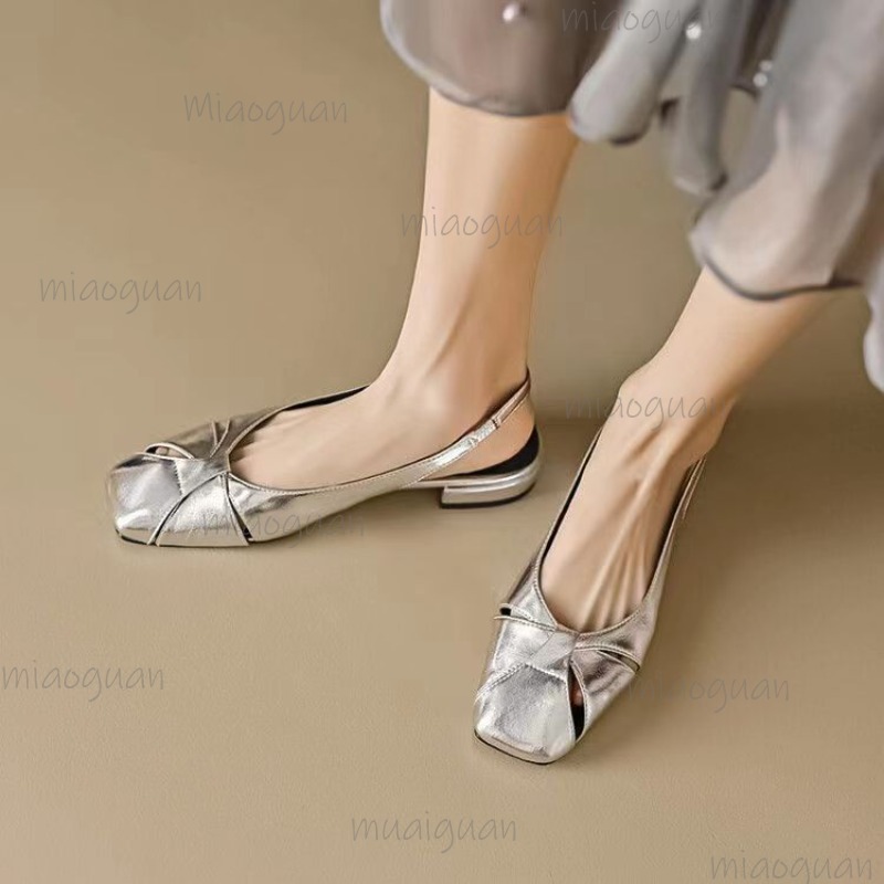 Cover Toe Low Heel Pumps Women - Women Shoes Elegant ulasan dan harga
