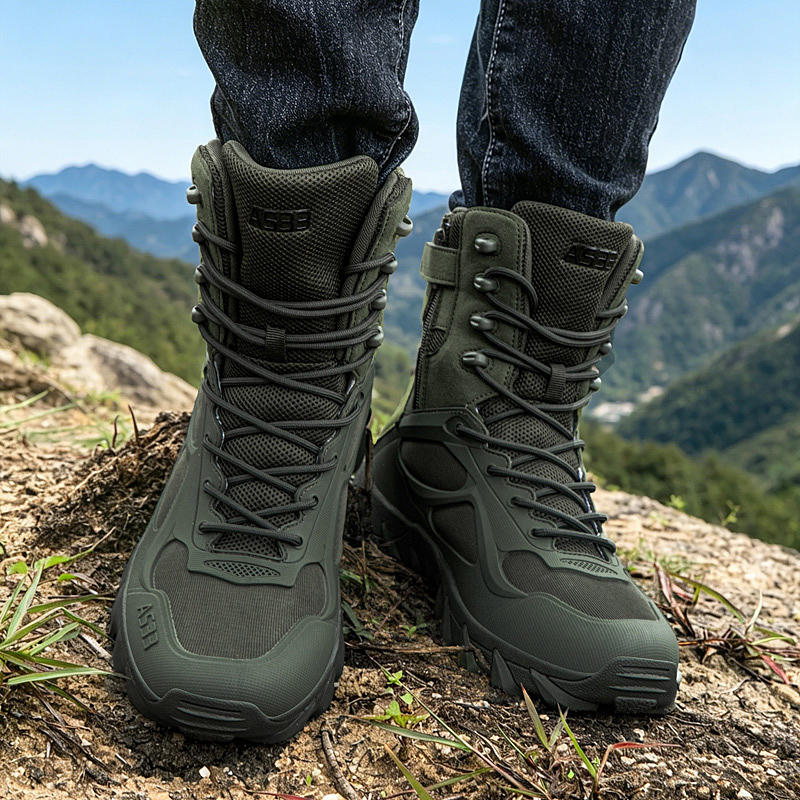 Men Tactical Boot Casual Ultra - Suede Ankle Boot ulasan dan harga