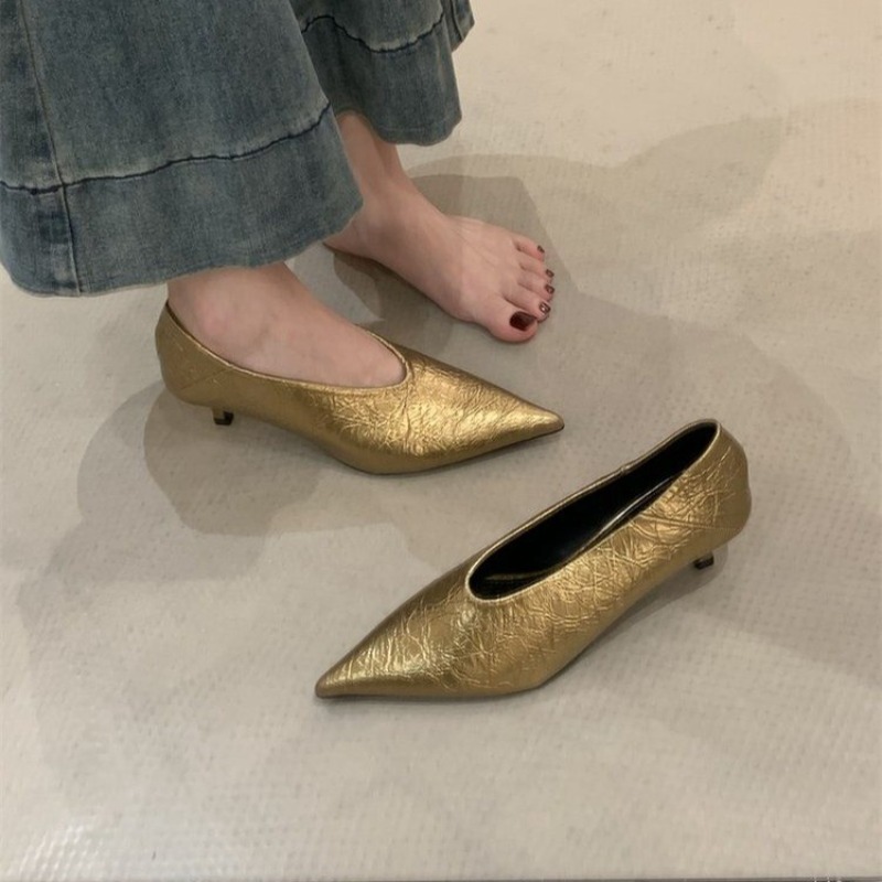 2025 Autumn New Commuter Wind  - Slingback Pumps Women ulasan dan harga