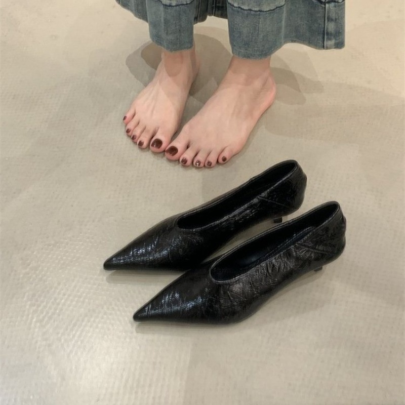 2025 Autumn New Commuter Wind  - Slingback Pumps Women ulasan dan harga