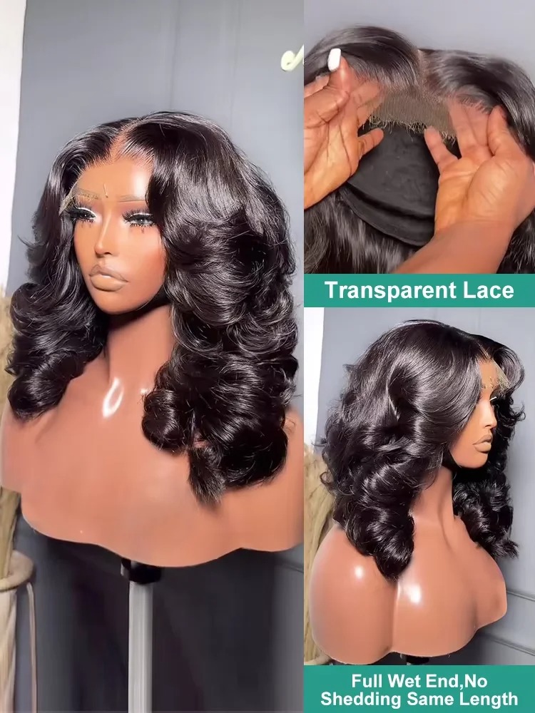 Body Wave Bob Wig Human Hair 1 - Women'S Shoes Bobs ulasan dan harga