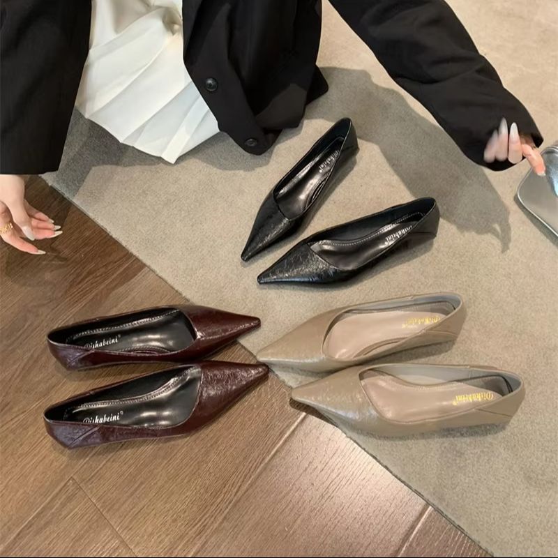Women Summer Pointed Toe Basic - Women Shoes Elegant ulasan dan harga
