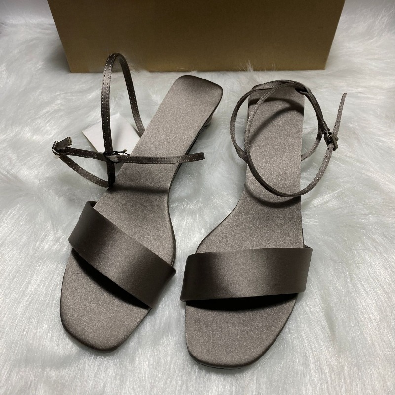 Luxury Satin Ankle Strap Low H - Women Shoes Branded ulasan dan harga