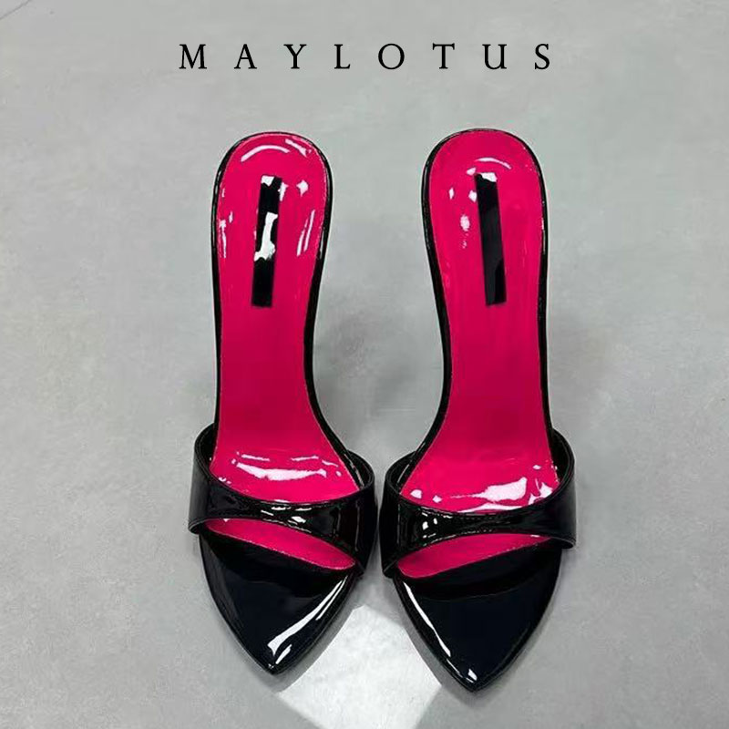 Size 35-46 Patchwork Stiletto  - Women Shoes Ysl ulasan dan harga