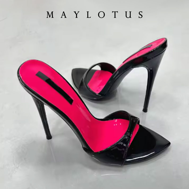 Size 35-46 Patchwork Stiletto  - Women Shoes Ysl ulasan dan harga