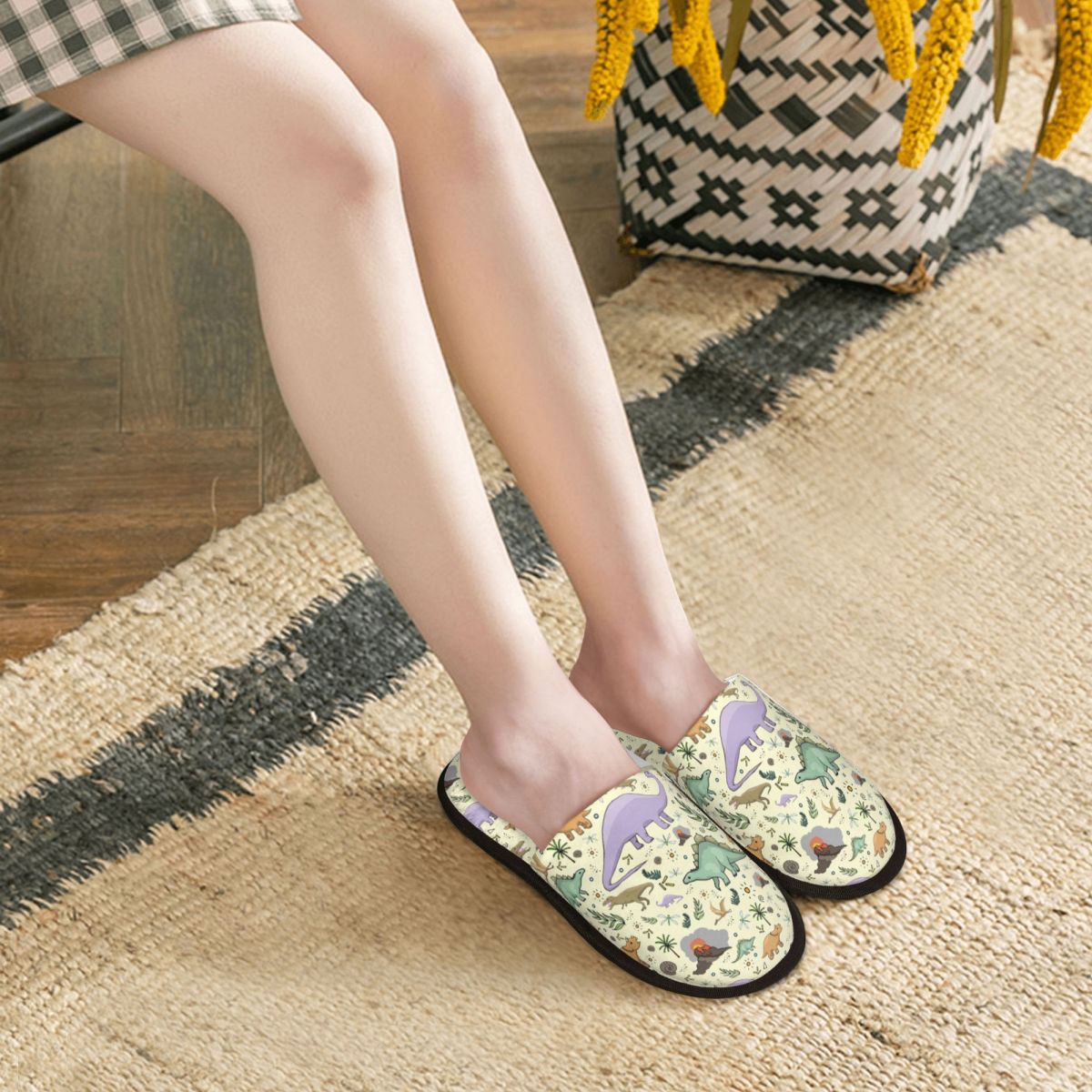 Custom Cartoon Dinosaurs Kind  - Women Shoes Kinds ulasan dan harga