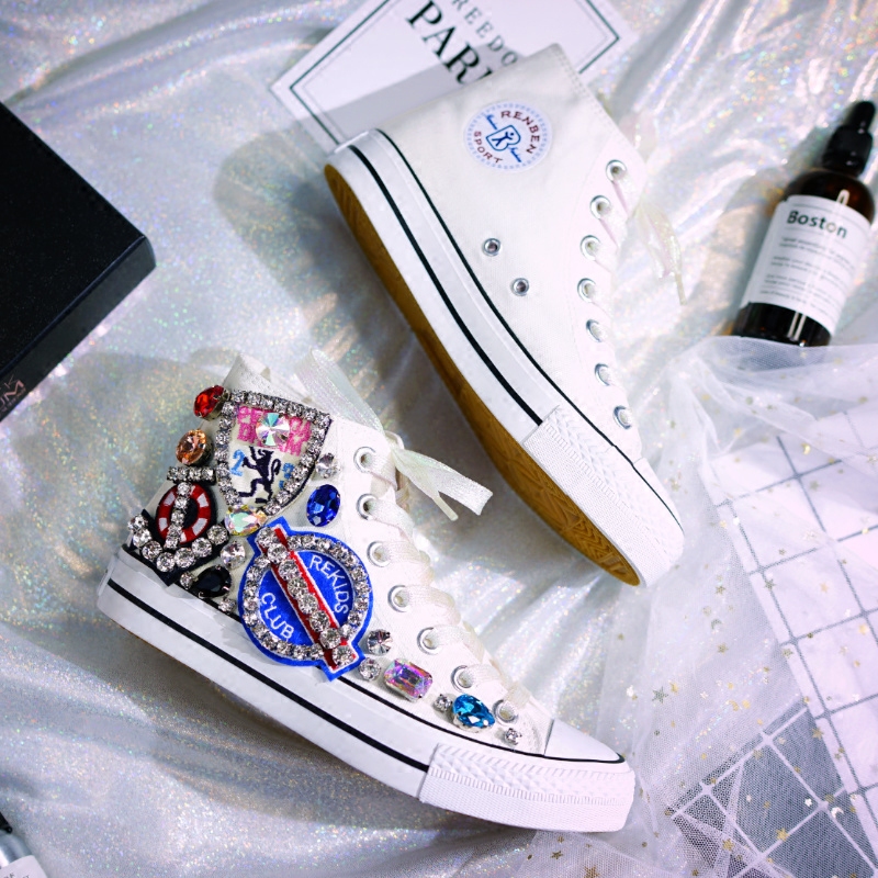 Woman Canvas Shoes Flat Platfo - Women Shoes Ysl ulasan dan harga