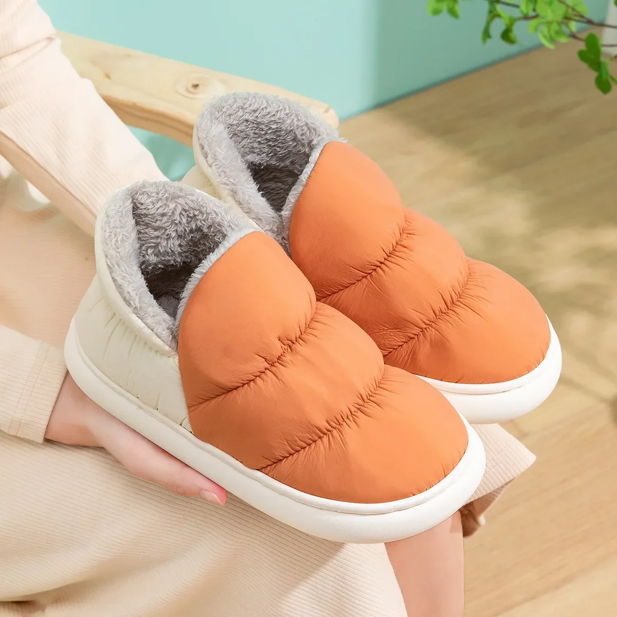 Women Men Slippers Winter Down - Women'S Shoes For Fall ulasan dan harga
