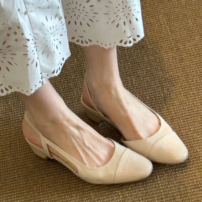 Women's Slingback Pumps Almond - Slingback Pumps Women ulasan dan harga