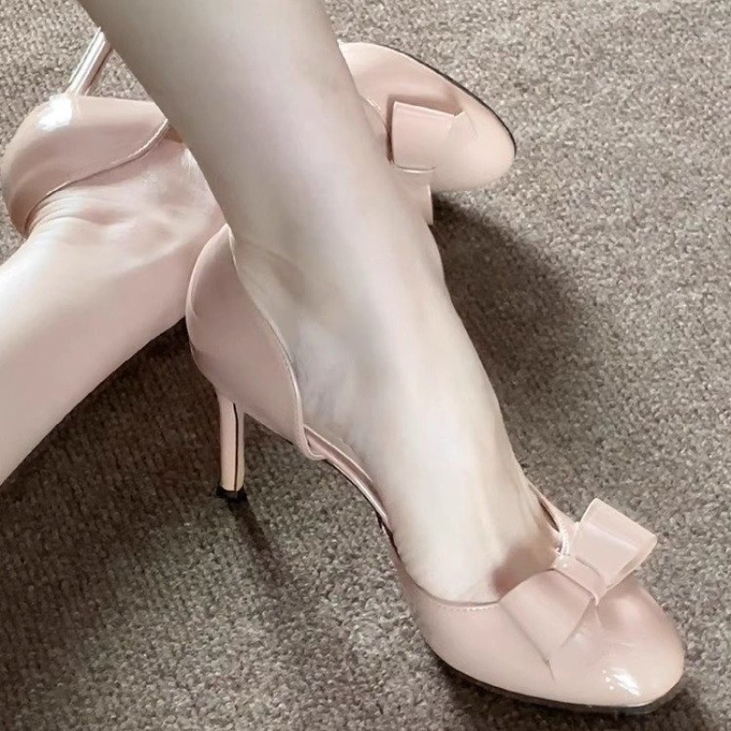 New Women's Bow Heels for Spri - Slingback Pumps Women ulasan dan harga