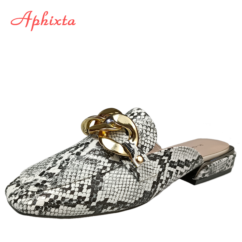 Aphixta Summer New Chain Women - Gold Chain Sandal ulasan dan harga