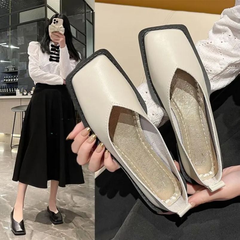 Roman Women Low Heel Pumps Lad - Women'S Shoes For Fall ulasan dan harga