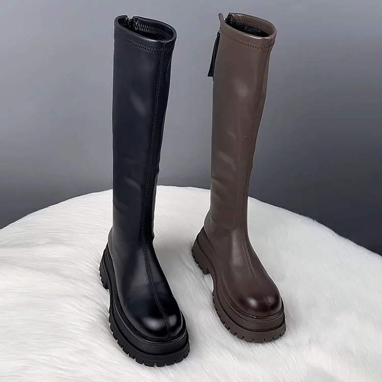 Black Long Boots Women's Hot S - Women'S Shoes For Fall ulasan dan harga