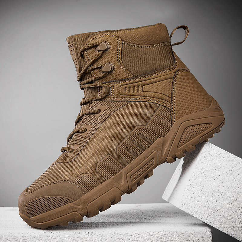 Men Tactical Boots Male Army S - Suede Ankle Boot ulasan dan harga