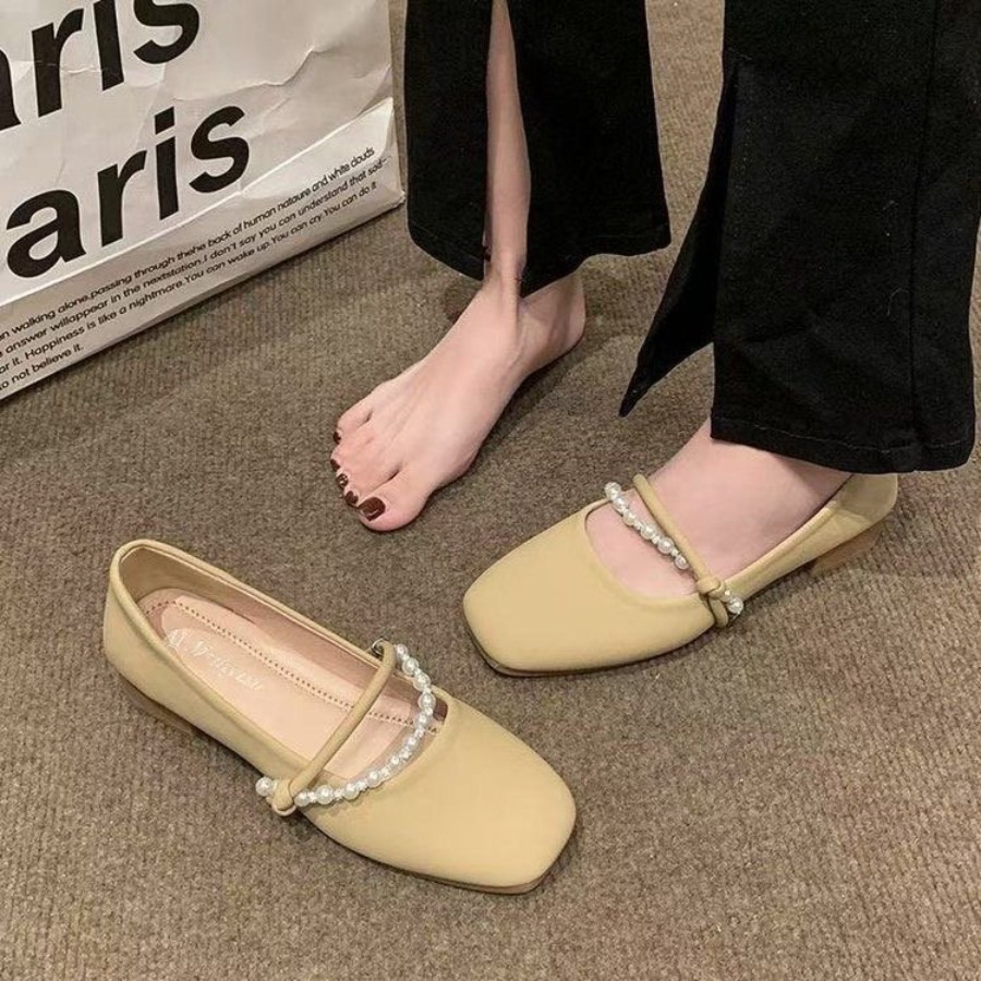 New Elegant French Flat Shoes  - Women Shoes Elegant ulasan dan harga