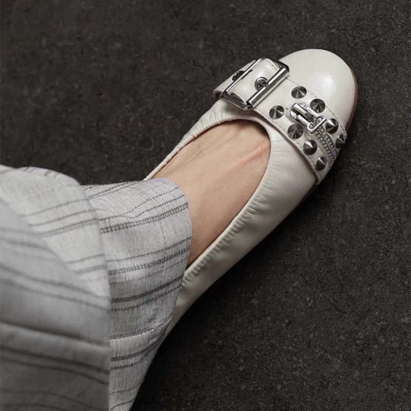 Bolt Round-head Single Shoe Wo - Slingback Pumps Women ulasan dan harga