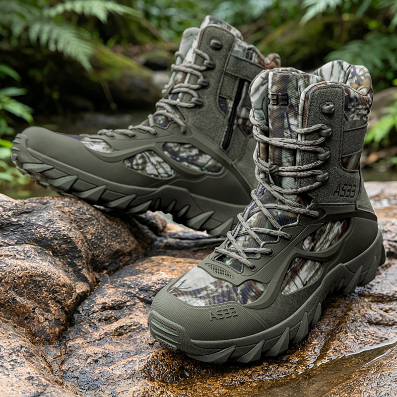 Men Tactical Boot Outdoor Ultr - Suede Ankle Boot ulasan dan harga