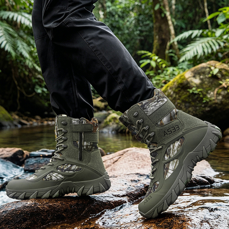 Men Tactical Boot Outdoor Ultr - Suede Ankle Boot ulasan dan harga