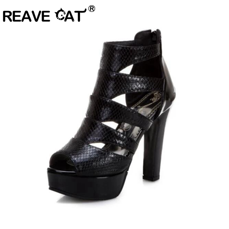 REAVE CAT Sexy Size 34-50 Wome - Women'S Shoes Peep Toe ulasan dan harga