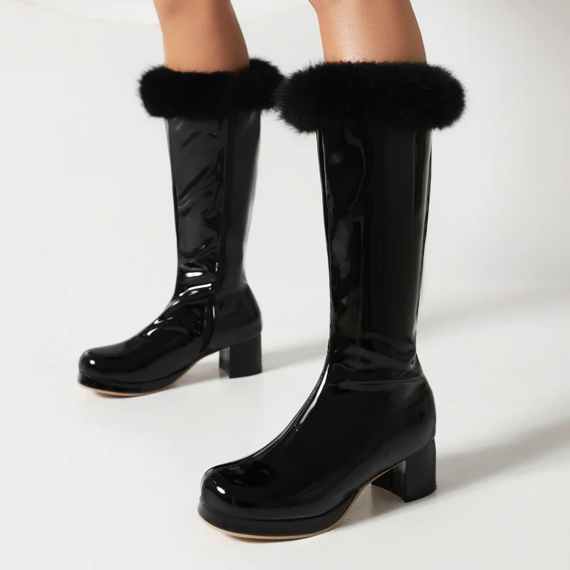 2025 Sweet Style Rabbit Fur Ca - Women Shoes Kinds ulasan dan harga