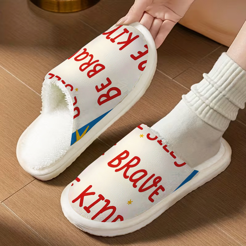 Kind Quote Luxury Plush Slippe - Women Shoes Kinds ulasan dan harga