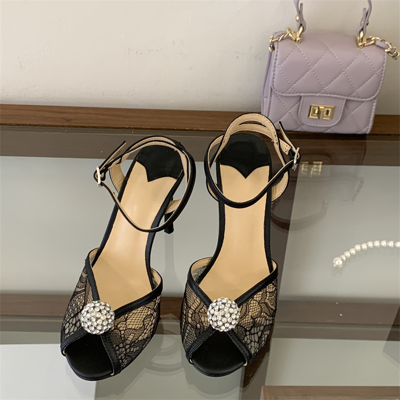 Eilyken Fashion CRYSTAl Breath - Women'S Shoes Peep Toe ulasan dan harga