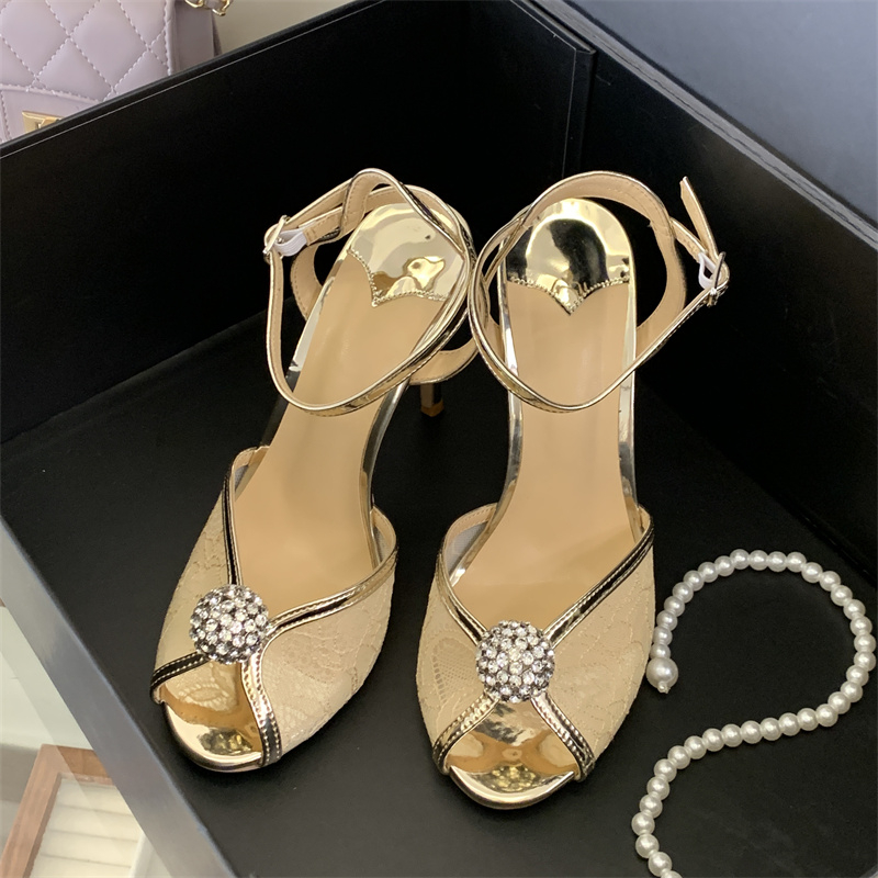 Eilyken Fashion CRYSTAl Breath - Women'S Shoes Peep Toe ulasan dan harga