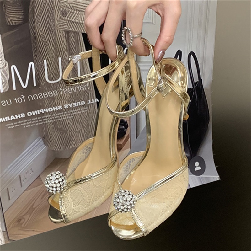 Eilyken Fashion CRYSTAl Breath - Women'S Shoes Peep Toe ulasan dan harga