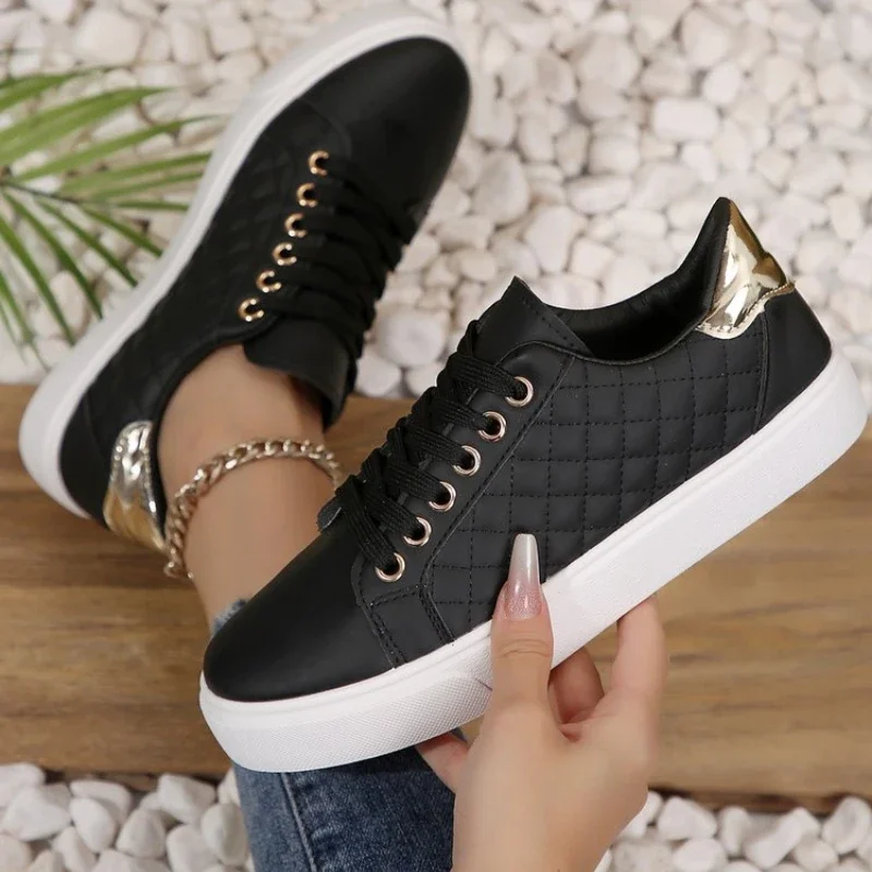 Women Quilted PU Platform Snea - Women Shoes Jd ulasan dan harga