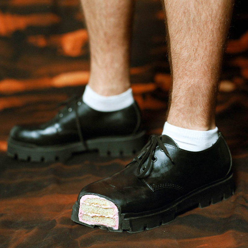 Cake Thick Bottom Derby Shoes  - Oxford Lace Up Women ulasan dan harga