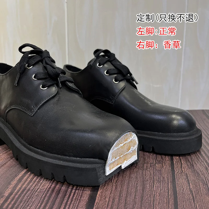 Cake Thick Bottom Derby Shoes  - Oxford Lace Up Women ulasan dan harga