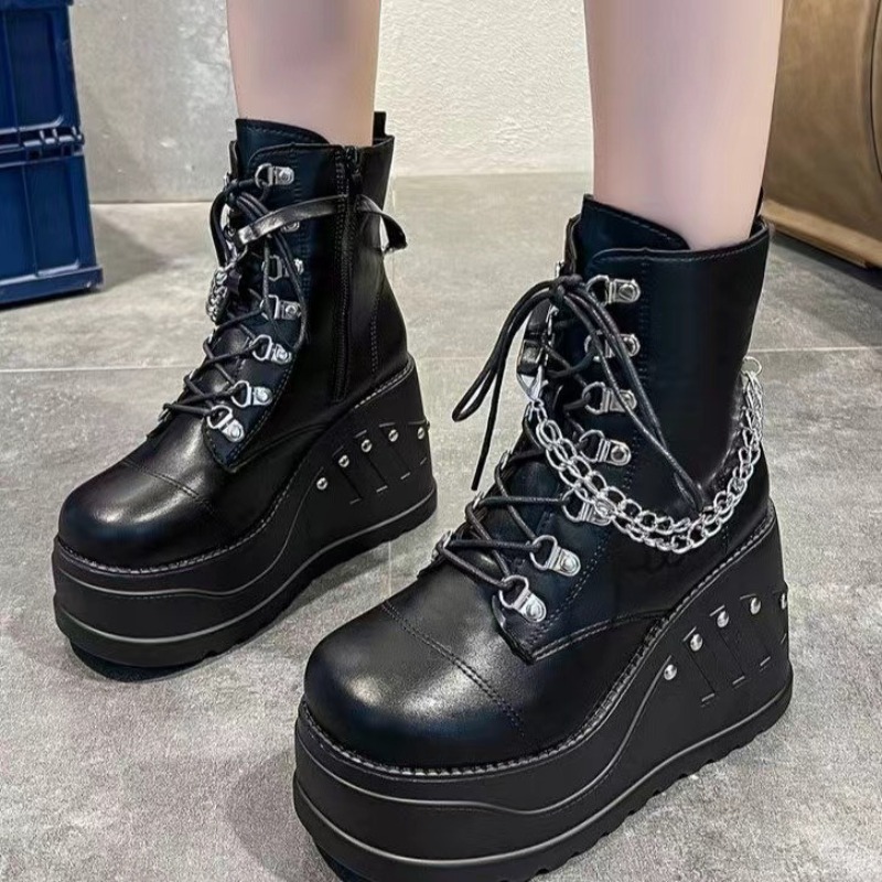 10CM New Gothic Style Platform - Women Shoes Ksa ulasan dan harga