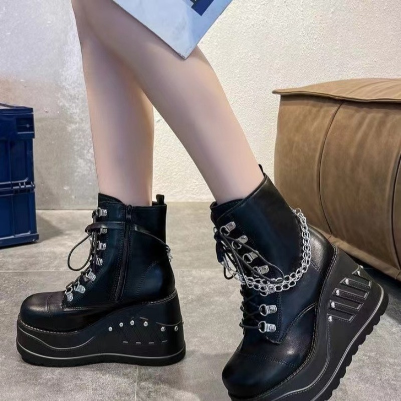 10CM New Gothic Style Platform - Women Shoes Ksa ulasan dan harga